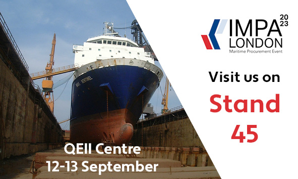 Visit us at IMPA, London, the premier maritime event dedicated to the supply chain!